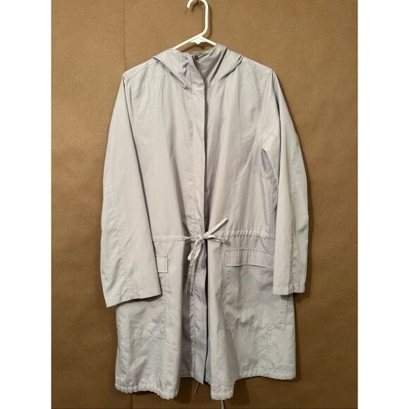 Eileen Fischer lightweight Hooded Jacket - Picture 2 of 10